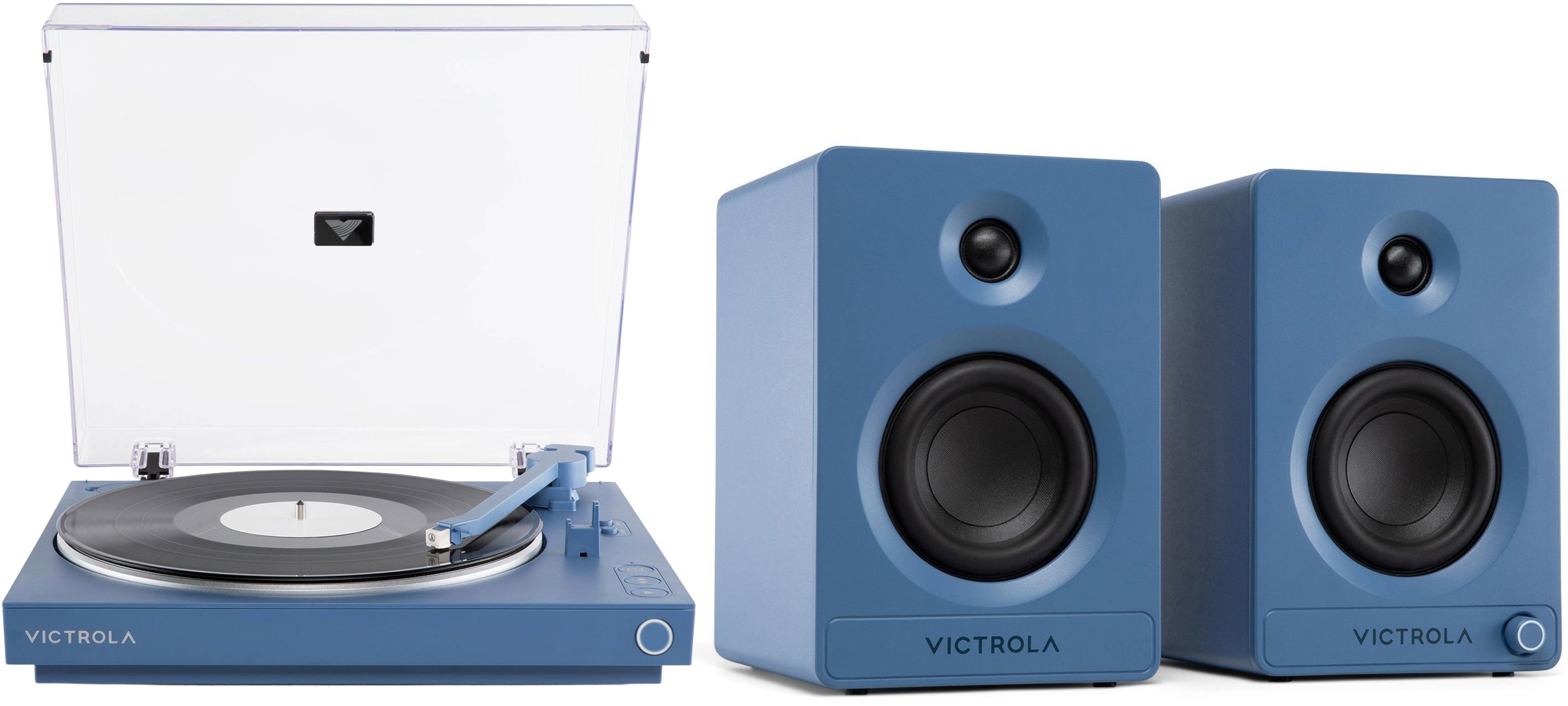 Victrola Automatic + Victrola Tempo modrý