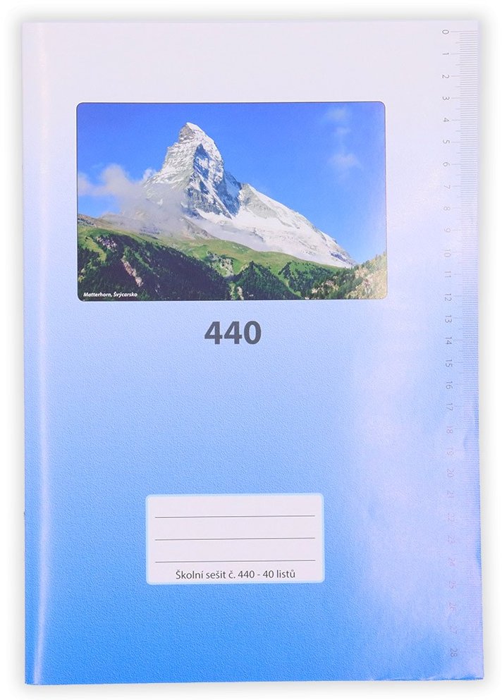 PAPÍRNA MARTINÍK 440, A4 čistý, 40 listov