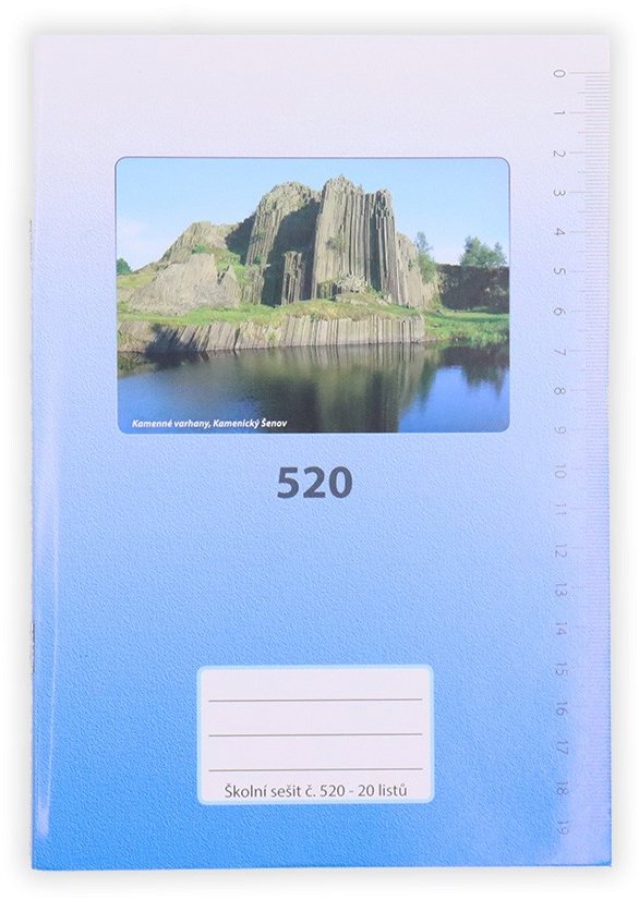 PAPÍRNA MARTINÍK 520, A5 čistý, 20 listov