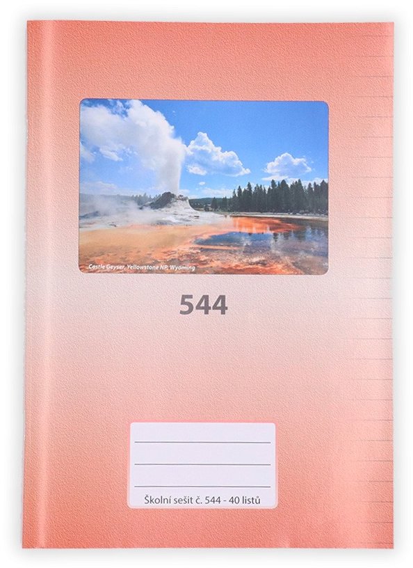 PAPÍRNA MARTINÍK 544, A5 linajkový, 40 listov
