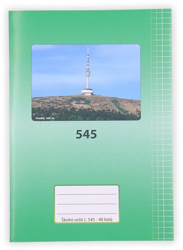 PAPÍRNA MARTINÍK 545, A5 štvorčekovaný, 40 listov