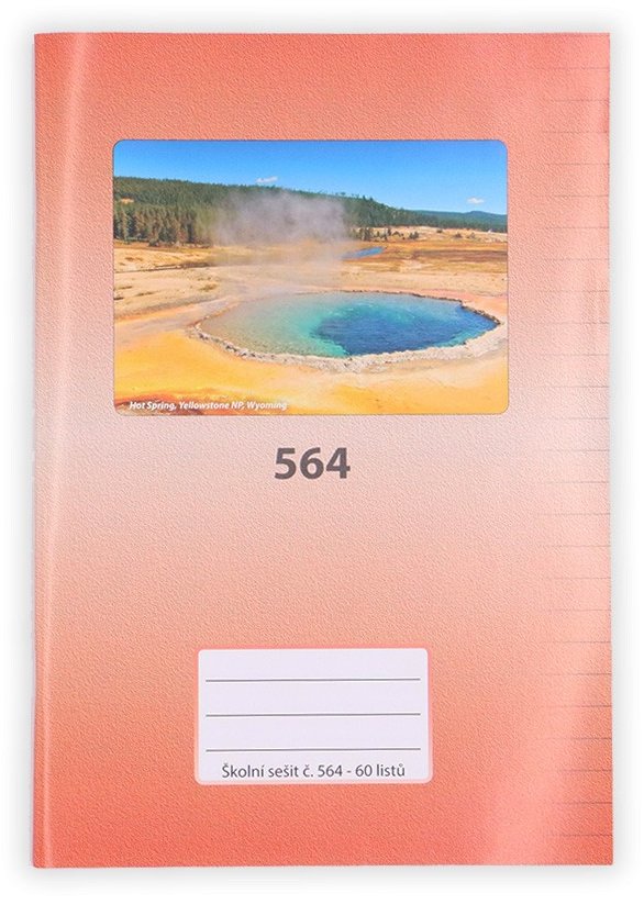 PAPÍRNA MARTINÍK 564, A5 linajkový, 60 listov