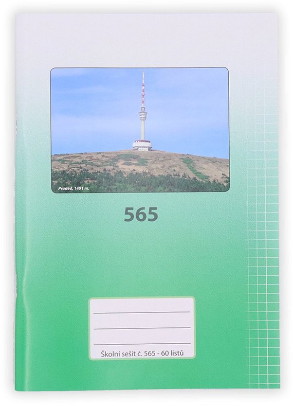 PAPÍRNA MARTINÍK 565, A5 štvorčekovaný, 60 listov