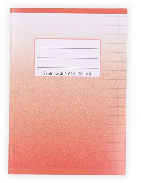 PAPÍRNA MARTINÍK 624, A6 linajkový, 20 listov