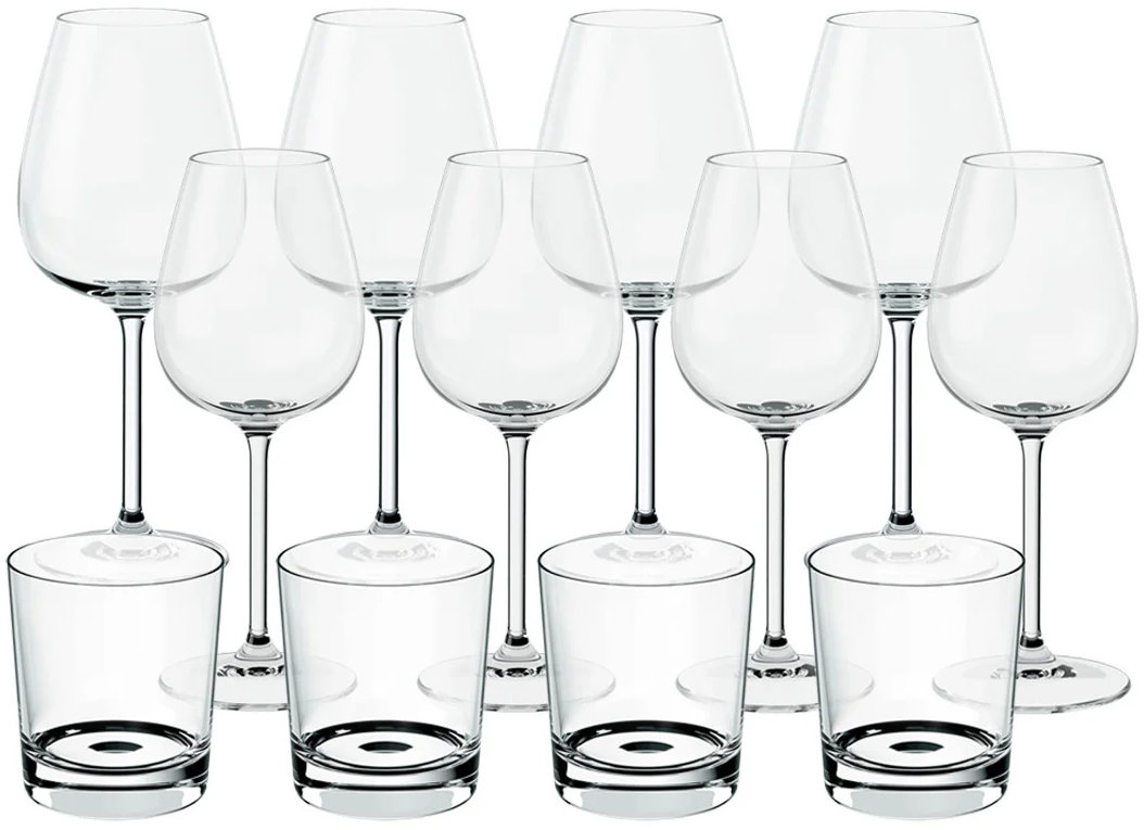 VILLEROY & BOCH Sada sklenic pro 4 osoby Purismo 12 ks
