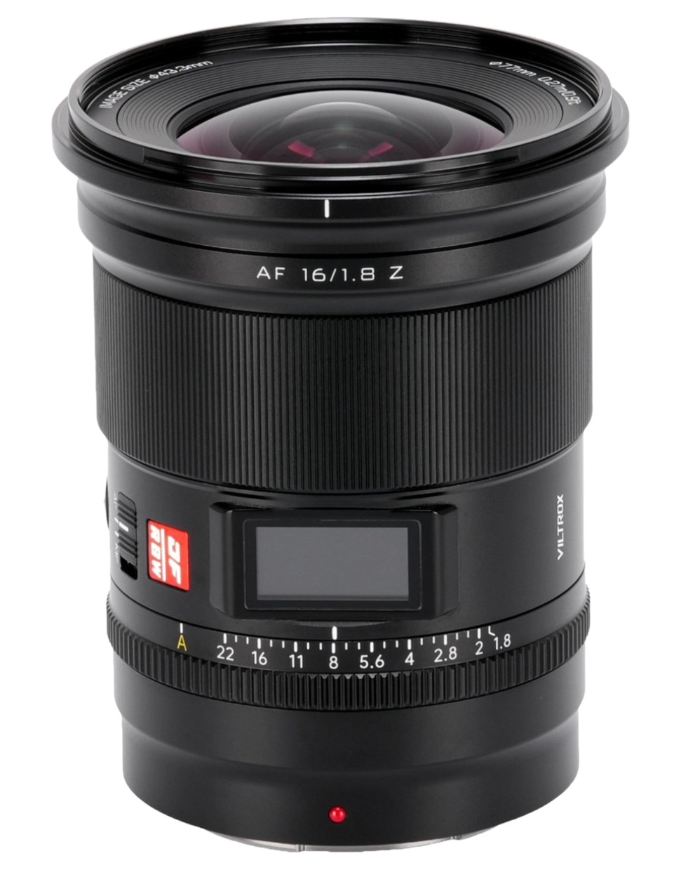 VILTROX 16 mm f/1.8 STM pre Sony E