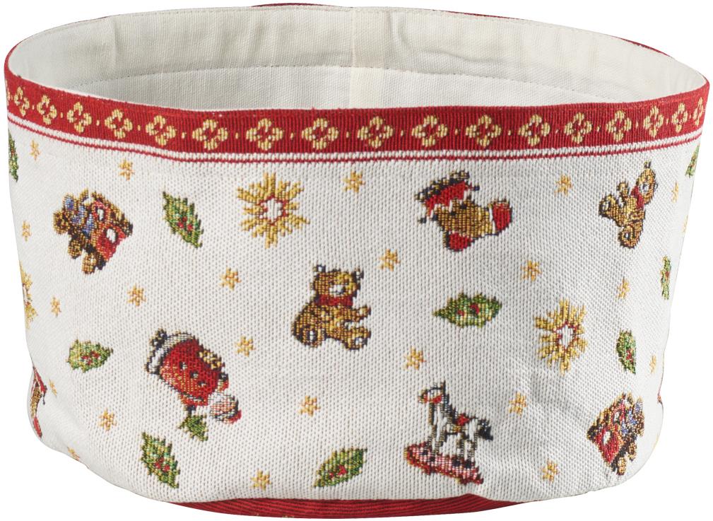Villeroy & Boch Toy's Delight Vianočný gobelínový košík na pečivo