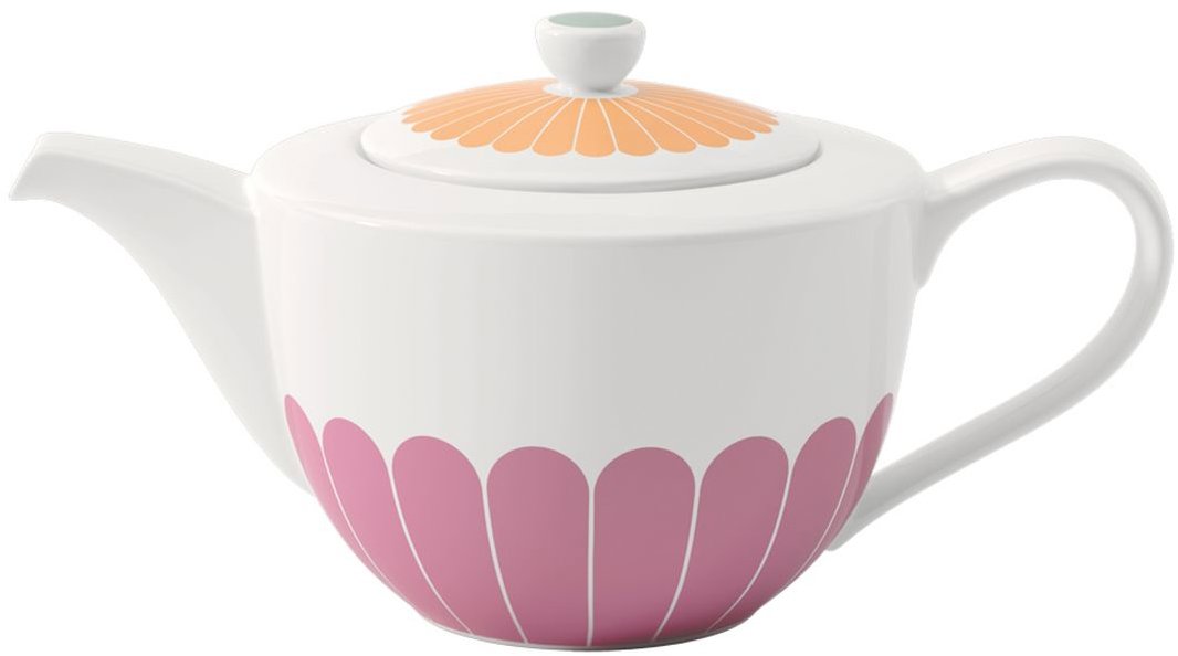 VILLEROY & BOCH Čajová konvice z kolekce Fleur Couleur 1200 ml