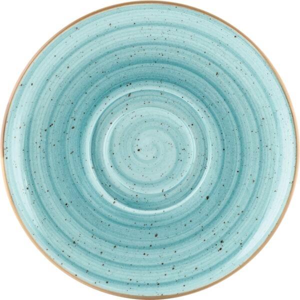 Bonna Podšálka stohovateľná Aura Aqua 19 cm