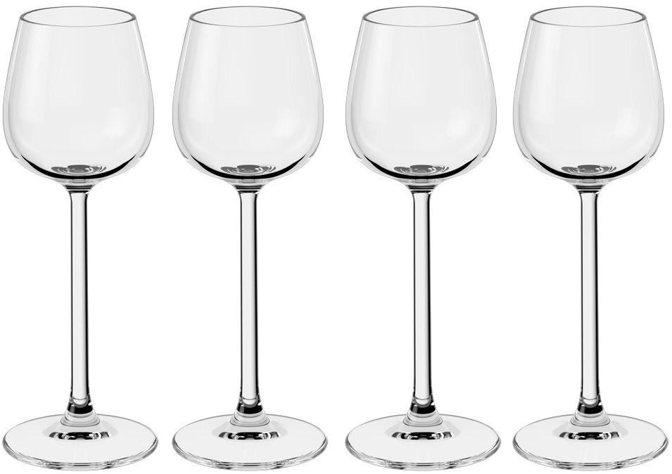 VILLEROY & BOCH Sklenice na grappu z kolekce PURISMO SPECIALS 50 ml, 4 ks