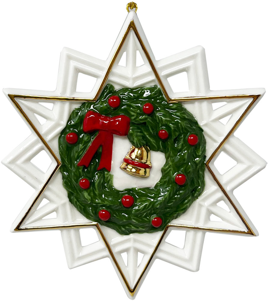 VILLEROY & BOCH Vánoční ozdoba z kolekce Christmas classics 2024 Hvězda