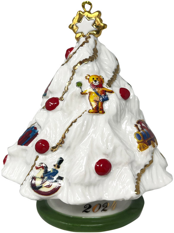 VILLEROY & BOCH Vánoční ozdoba z kolekce Christmas classics 2024 Vánoční stromek