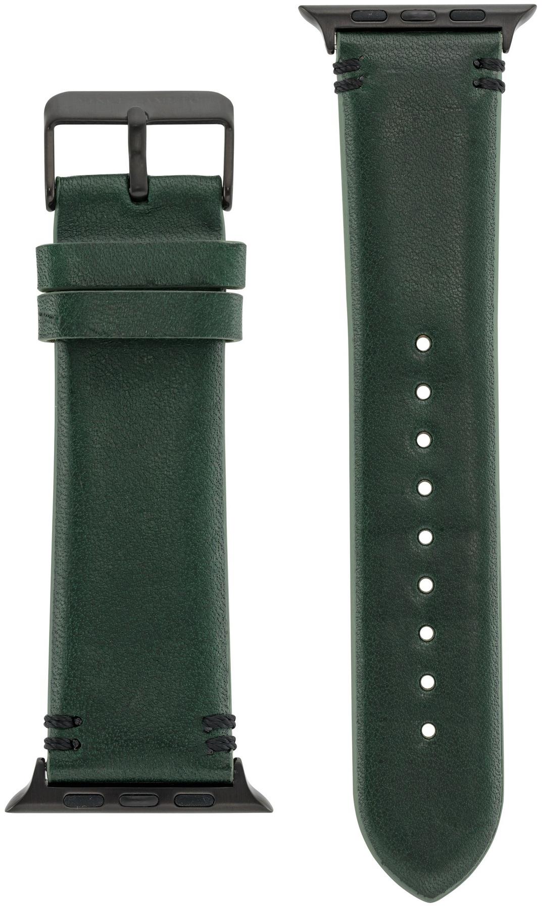 Vince Camuto Pánsky remienok kožený pre Apple Watch 42/44/45 mm WV/1002BKGR42