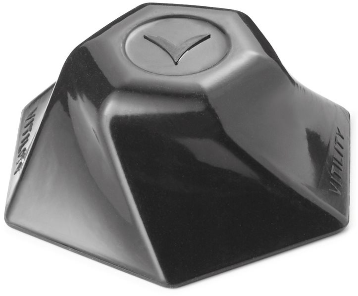 Vitility 70210390 Otvárač PET fliaš protišmykový čierny 5 cm