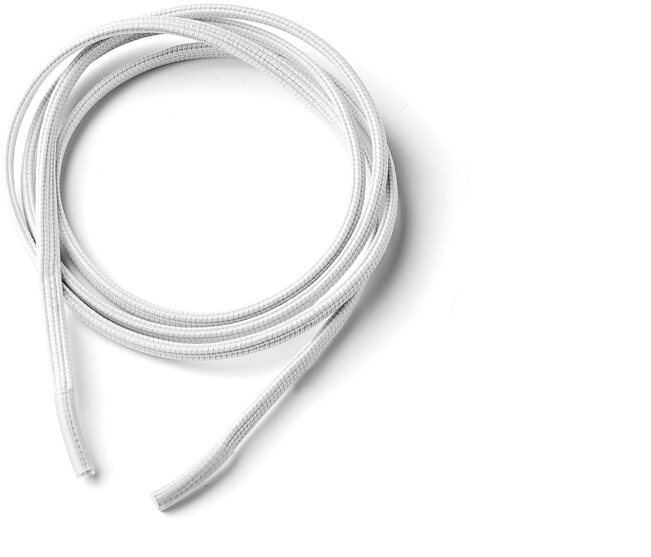 Vitility VIT-70110420 Elastické šnúrky do topánok 76 cm biele 2 páry