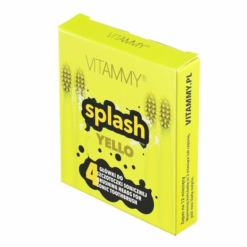 VITAMMY SPLASH, žltá/yellow, 4 ks