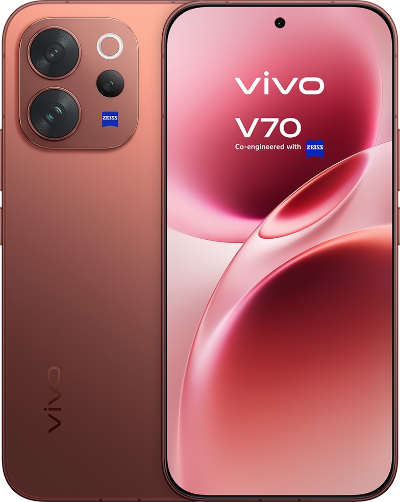 Vivo V70 8 GB/256 GB Sandalwood Brown