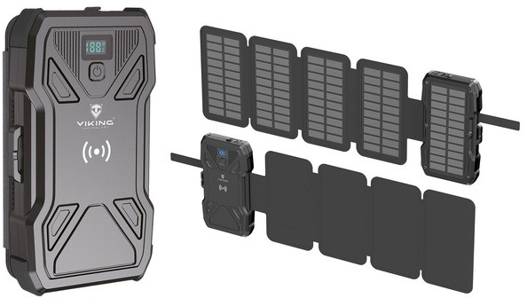 Viking TYR I 10000mAh s rozkladacími solárnymi panelmi