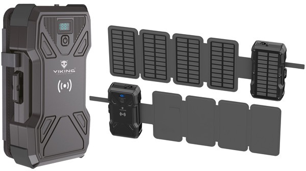 Viking TYR III 30000mAh s rozkladacími solárnymi panelmi