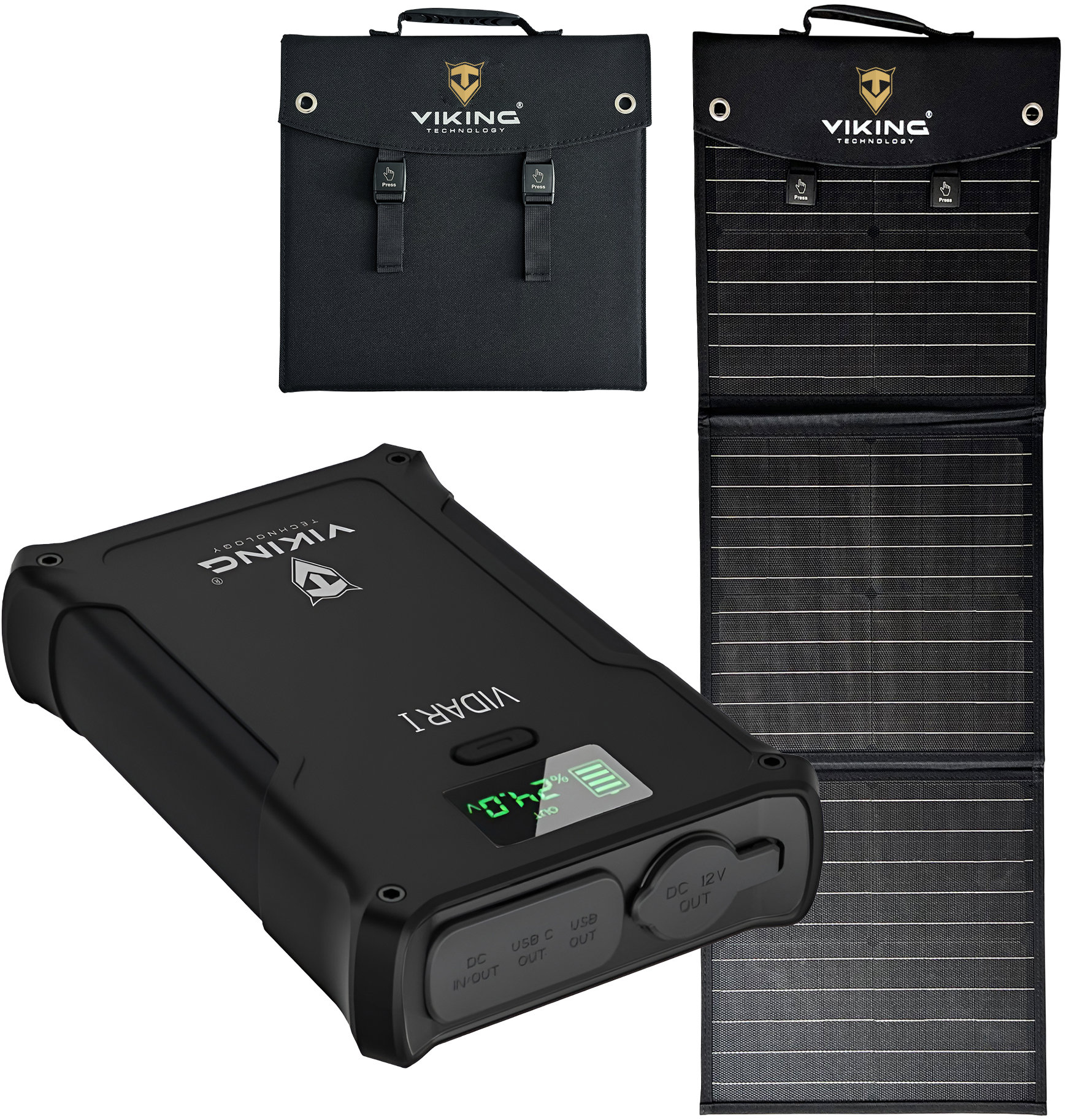 Viking VIDAR I a solárny panel Viking L60 PD