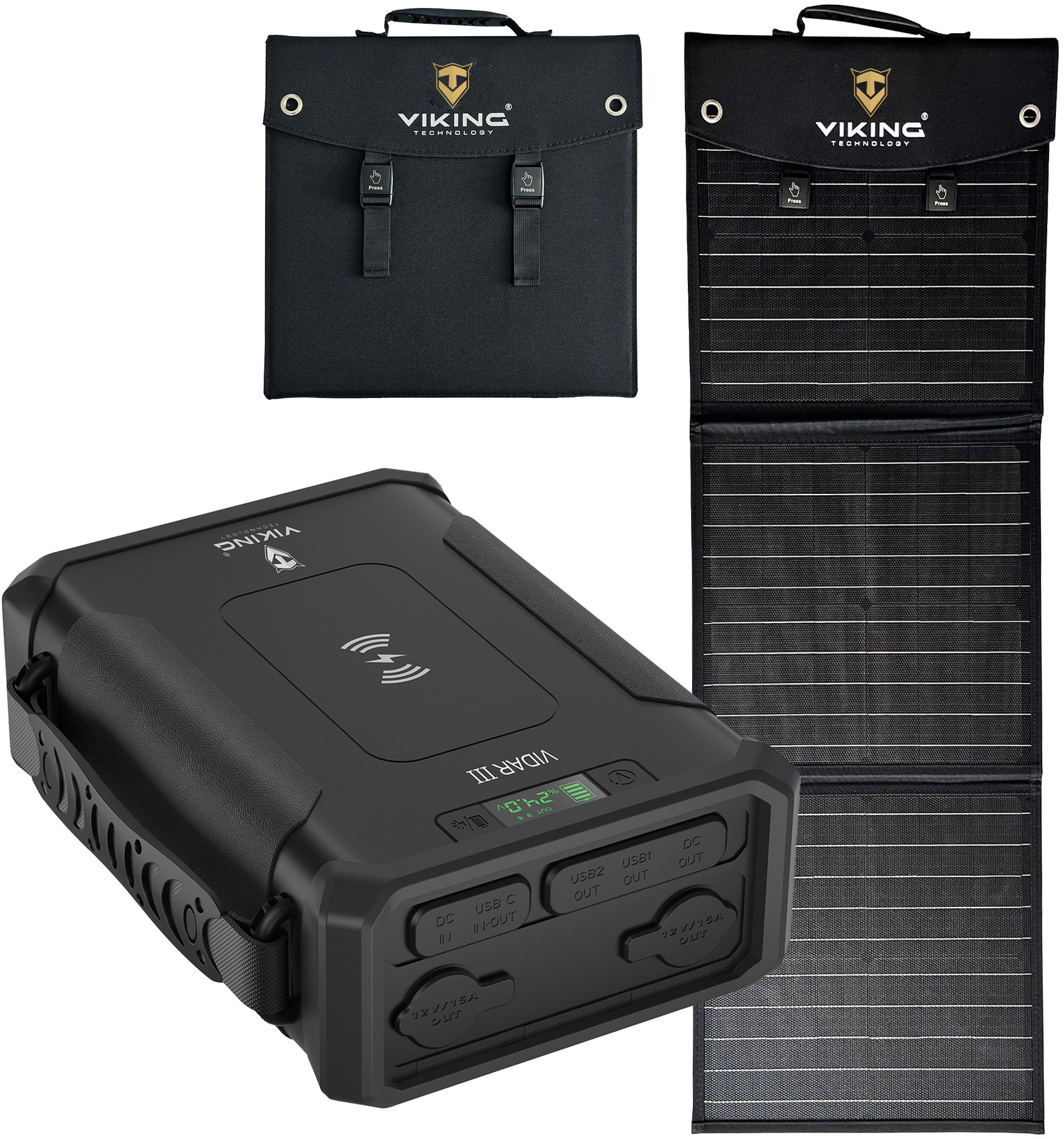 Viking VIDAR III a solárny panel Viking L60 PD