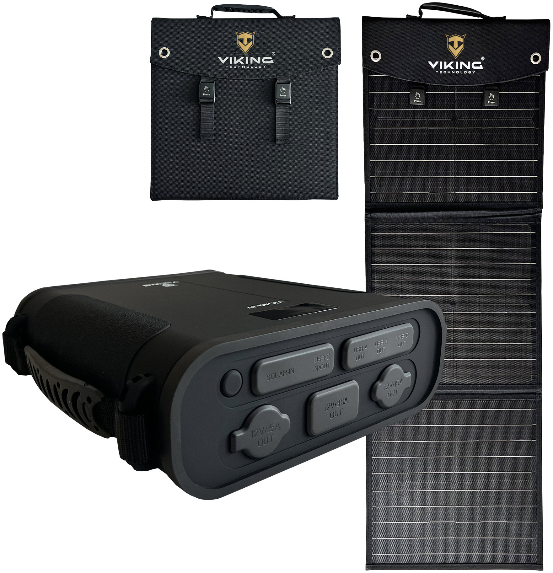 Viking VIDAR IV a solárny panel Viking L60 PD