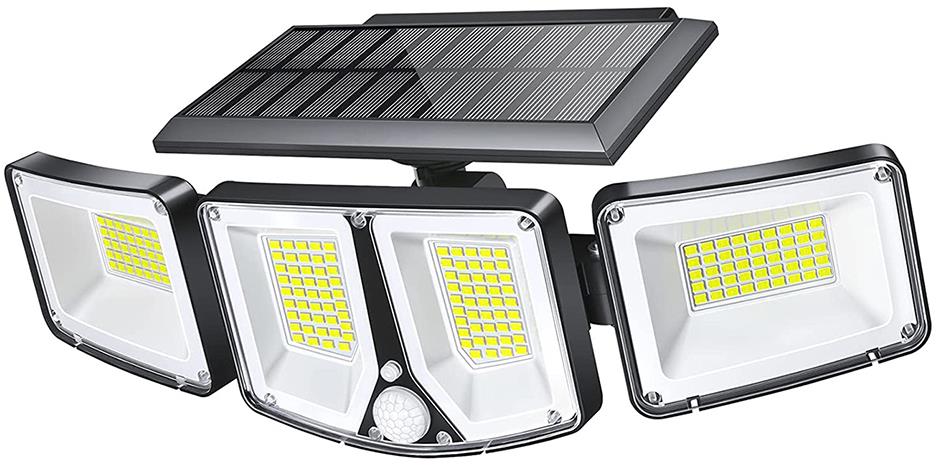 VIKING S180 Vonkajšie solárne LED svetlo s pohybovým senzorom