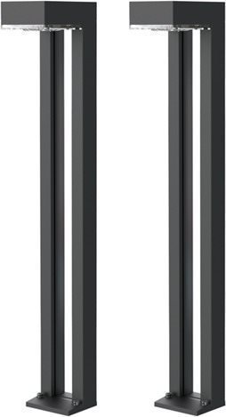 Vonkajšie solárne LED svetlo Viking SR07 – 2 ks