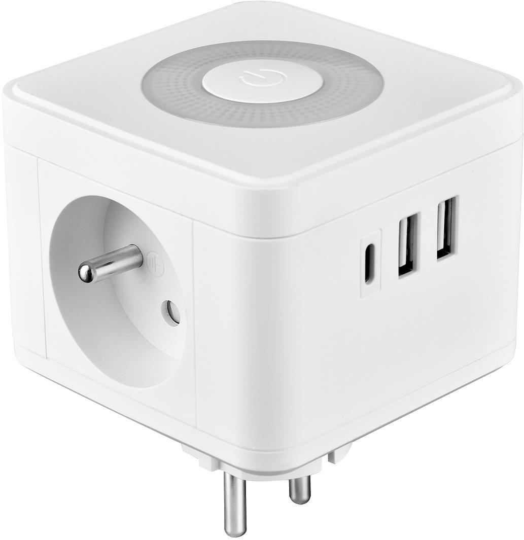 Viking Y23L Sieťový adaptér biely