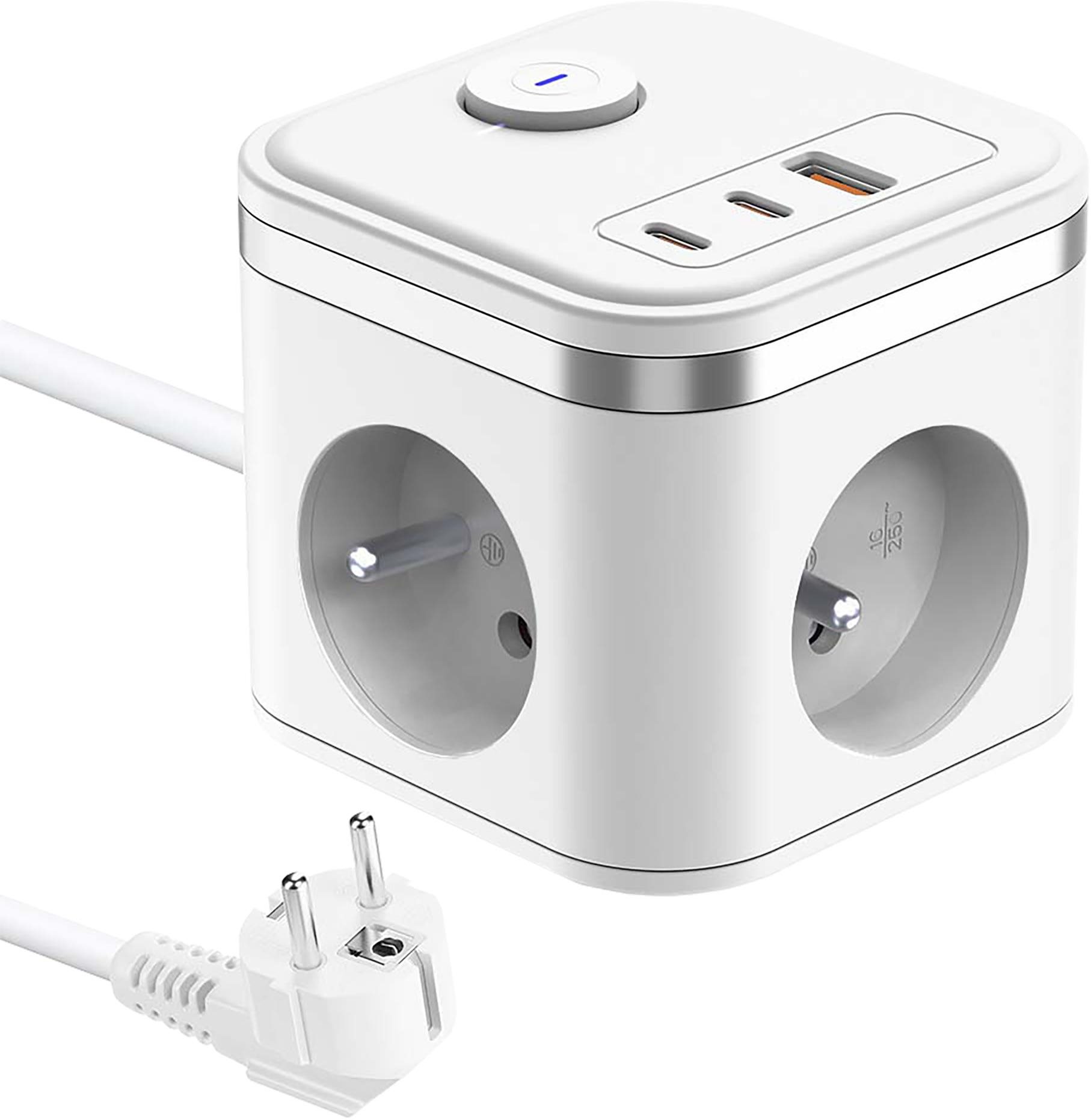 Viking YC33 Sieťový adaptér biely