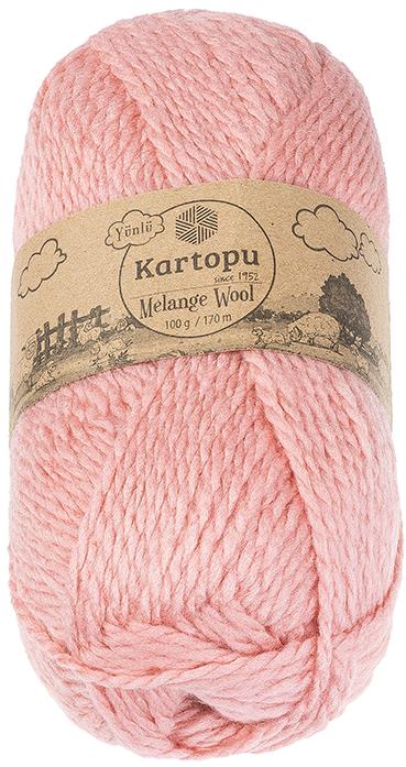 BELLATEX Melange Wool 100 g – 2116 ružová