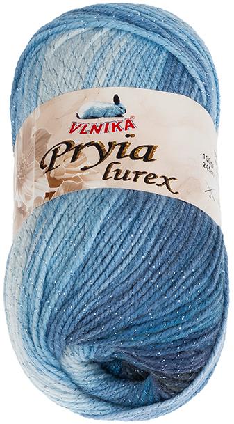 BELLATEX Priadza Pryia lurex 100 g – 313 modrá