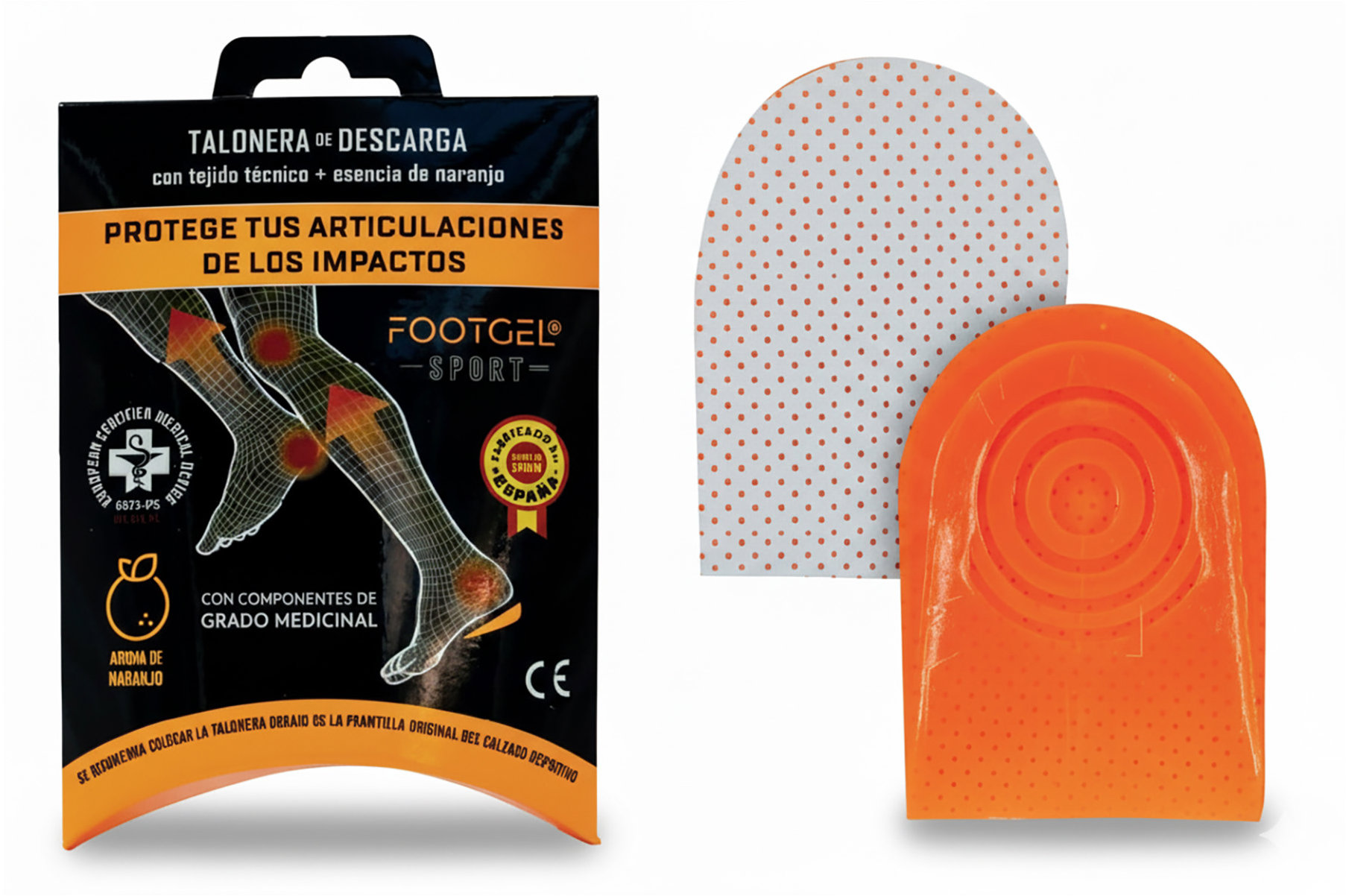 Footgel Gelové podpatěnky HEEL PAD