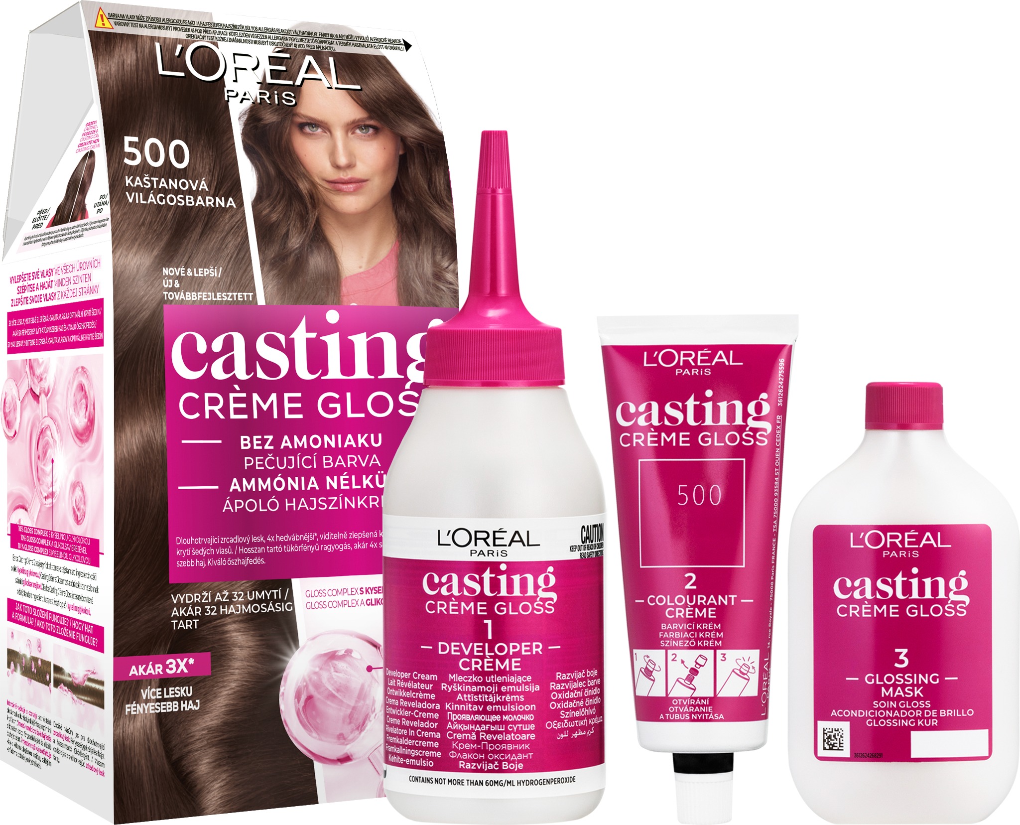 ĽORÉAL CASTING Creme Gloss 500 Gaštanová