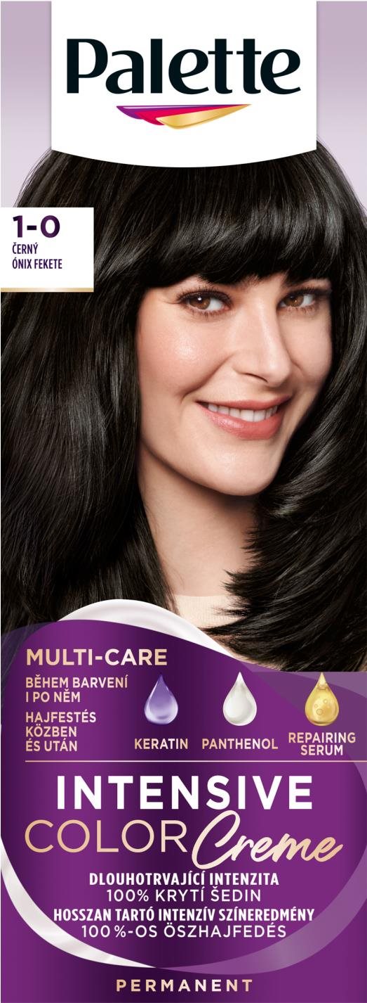 SCHWARZKOPF PALETTE Intensive Color Cream 1-0, čierna, 50 ml