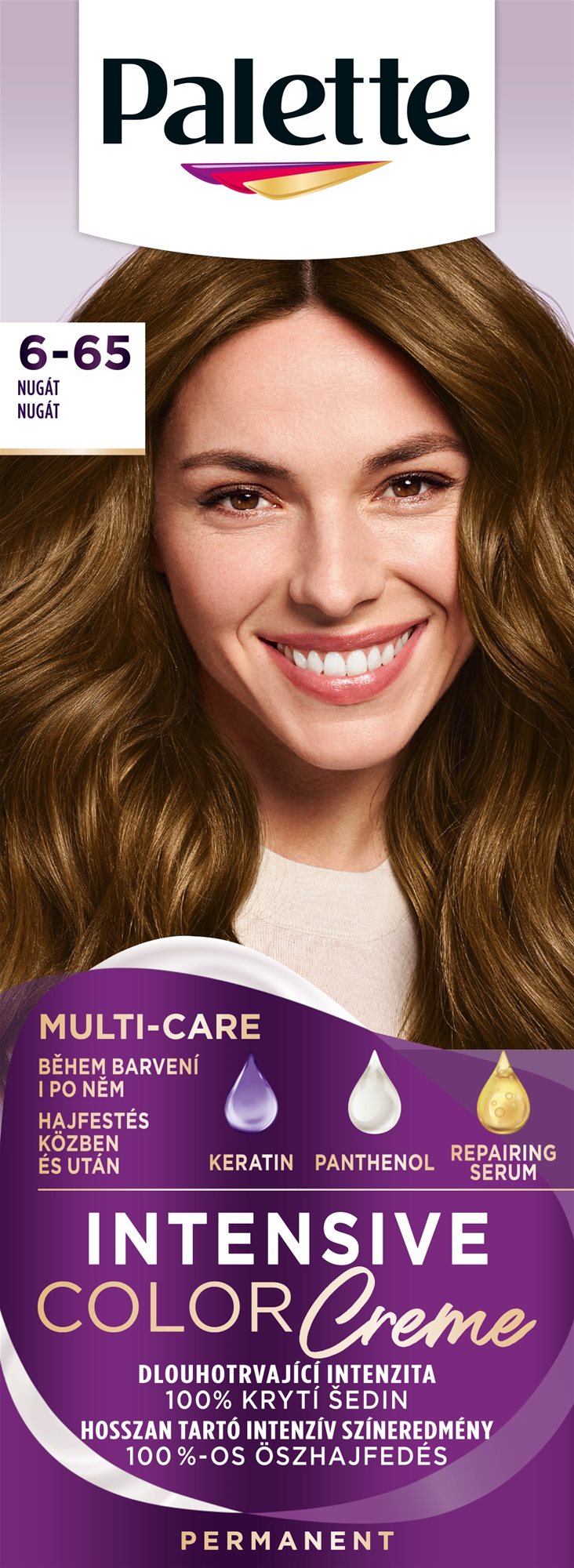 SCHWARZKOPF PALETTE Intensive Color Cream 6-65 (W5), nugát