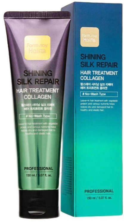 FARM STAY Shining Silk Repair Hair Treatment Collagen 150 ml