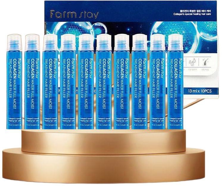 FARM STAY Collagen Water Full Moist Treatment Hair Filler 1 ks