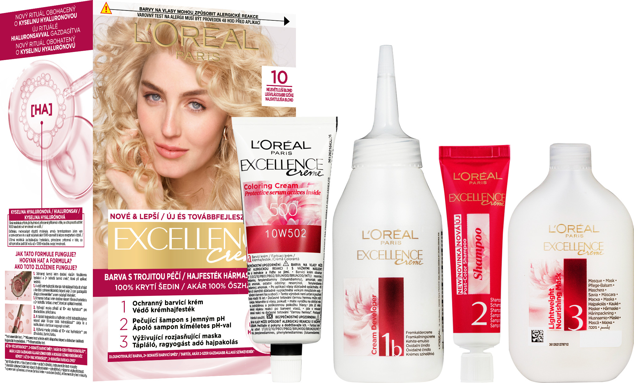 L'ORÉAL PARIS EXCELLENCE 10 Najsvetlejší blond