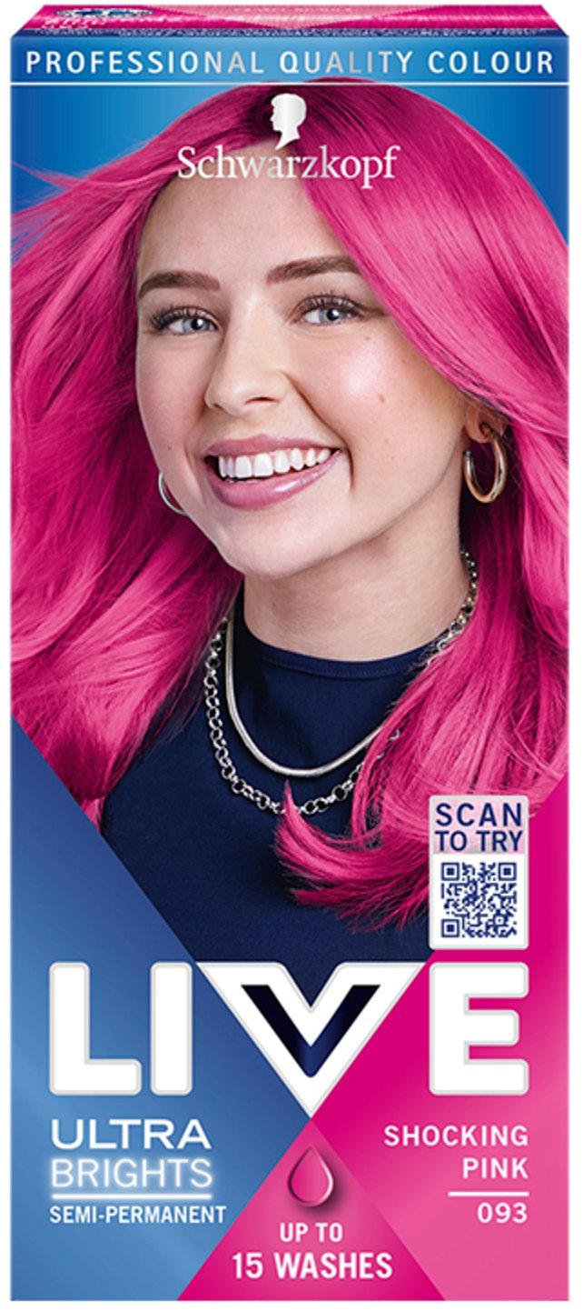 SCHWARZKOPF LIVE 93 Shocking Pink 50 ml