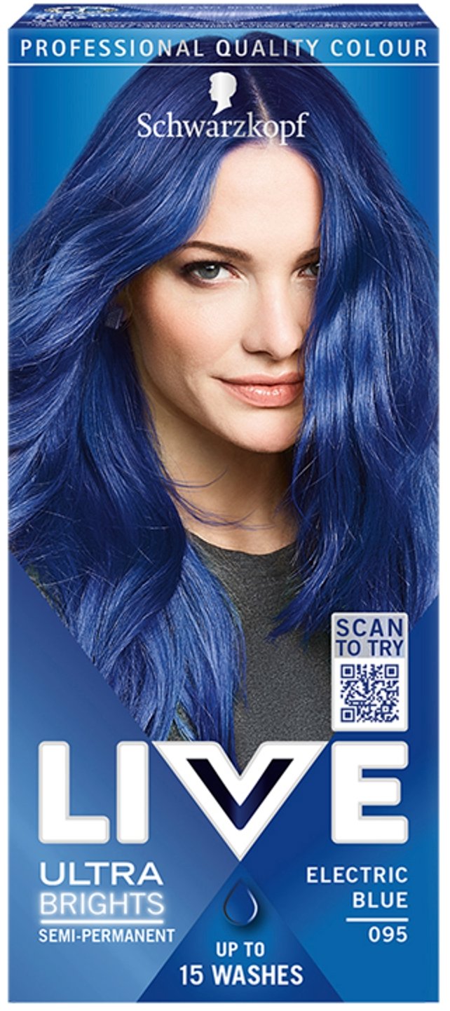 SCHWARZKOPF LIVE Color XXL 95 Electric Blue 50 ml