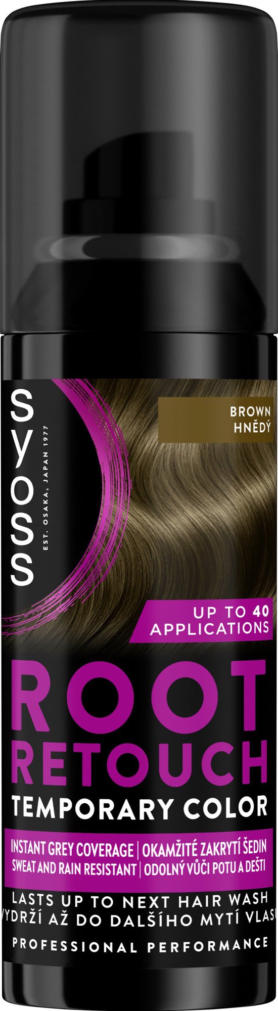 SYOSS Root Retoucher, hnedý, 120 ml
