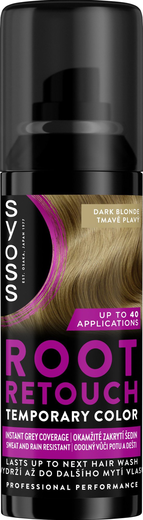 SYOSS Root Retoucher Tmavo plavý 120 ml