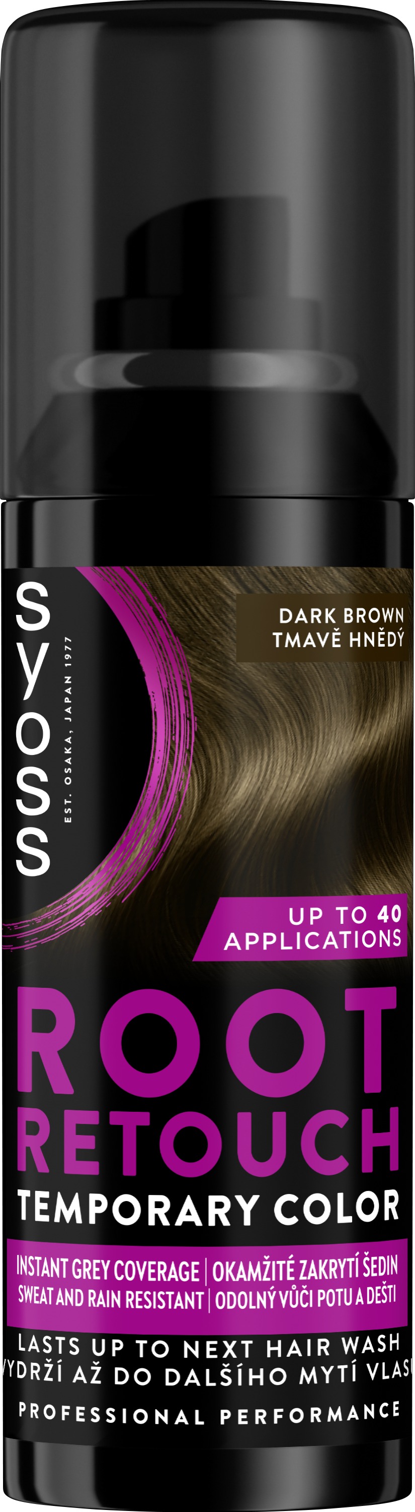 SYOSS Root Retoucher, tmavohnedý, 120 ml