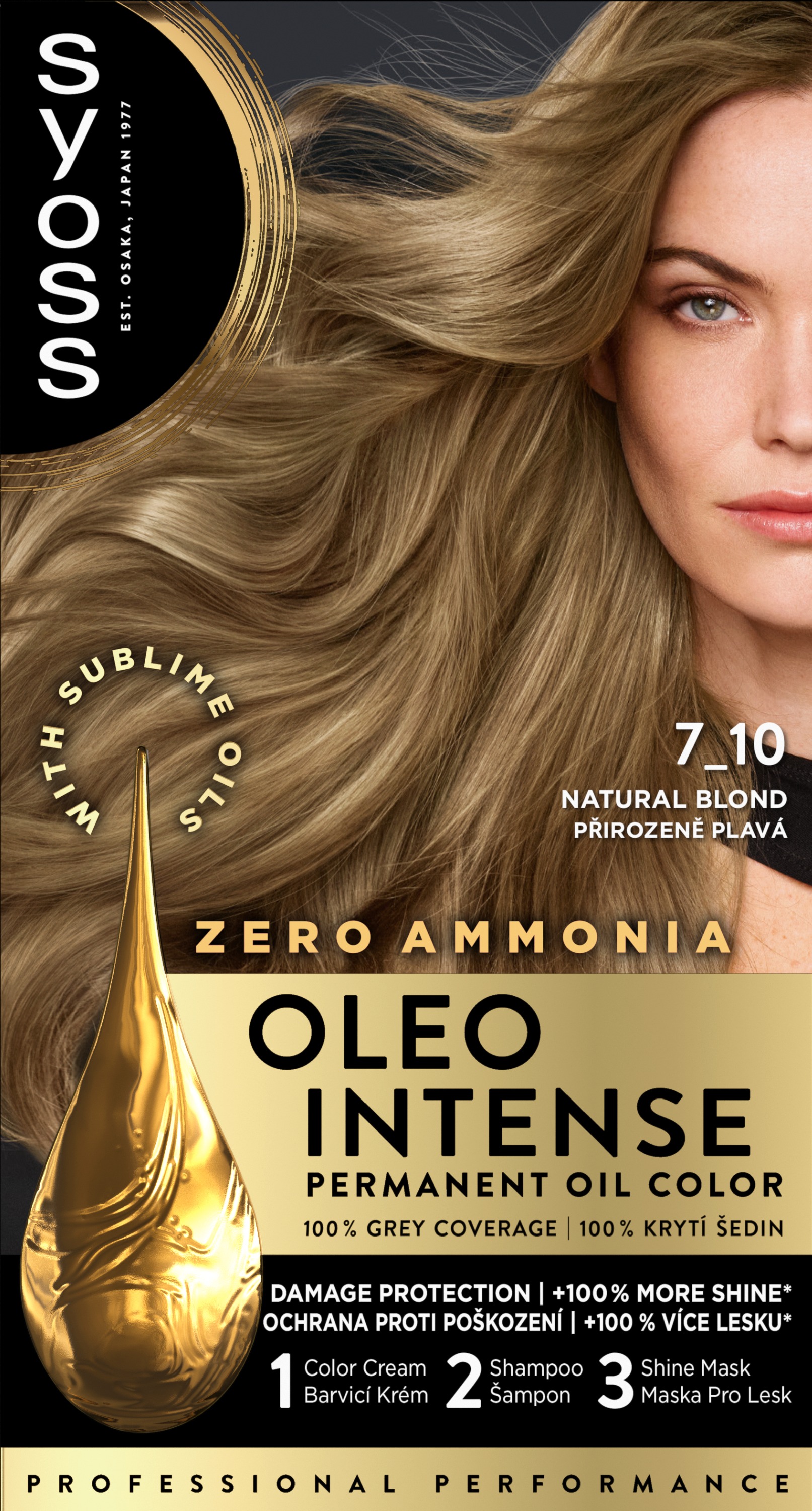 SYOSS Oleo Intense 7-10, prírodná plavá, 50 ml
