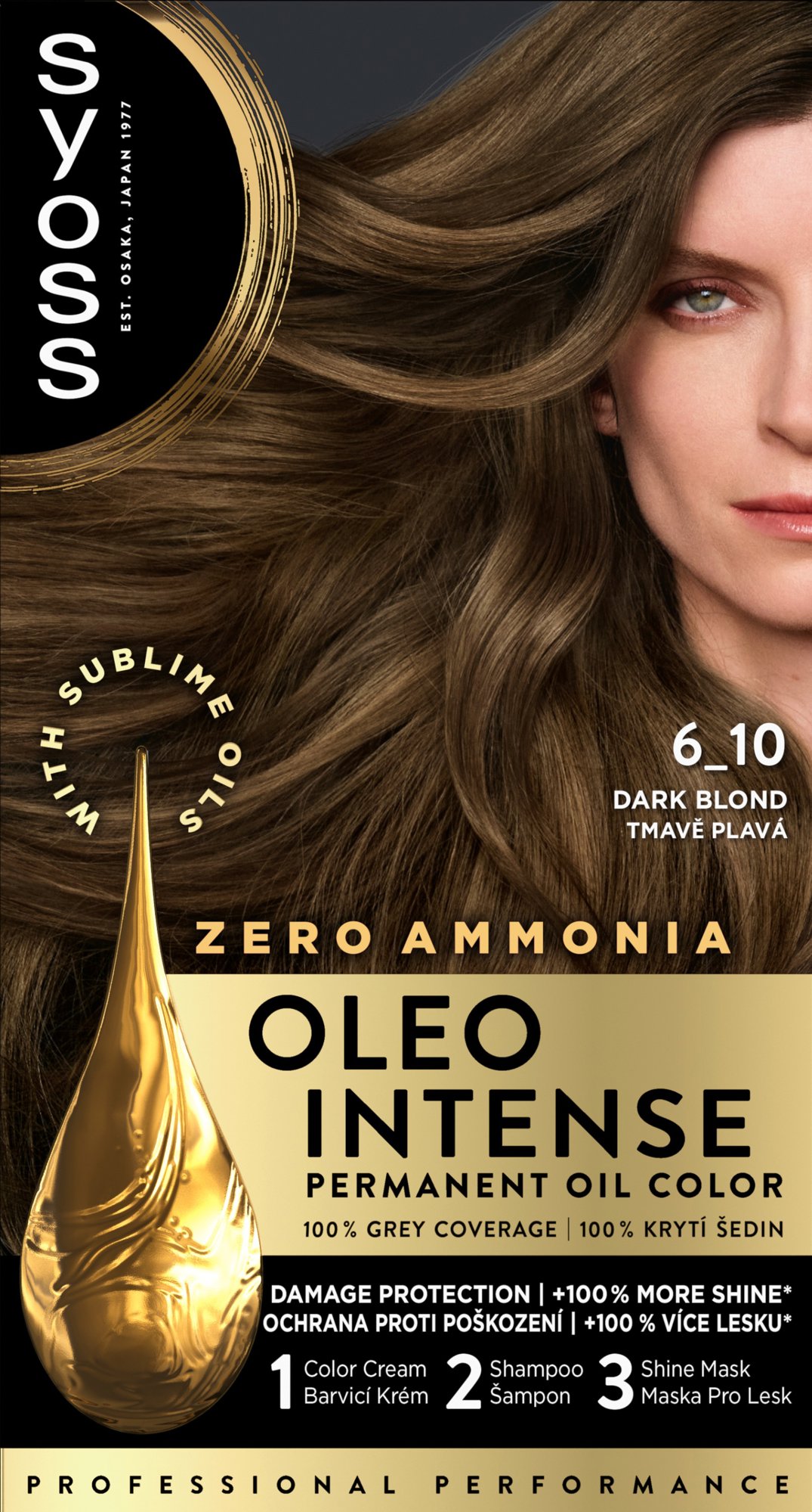 SYOSS Oleo Intense 6-10, Tmavoplavý, 50 ml