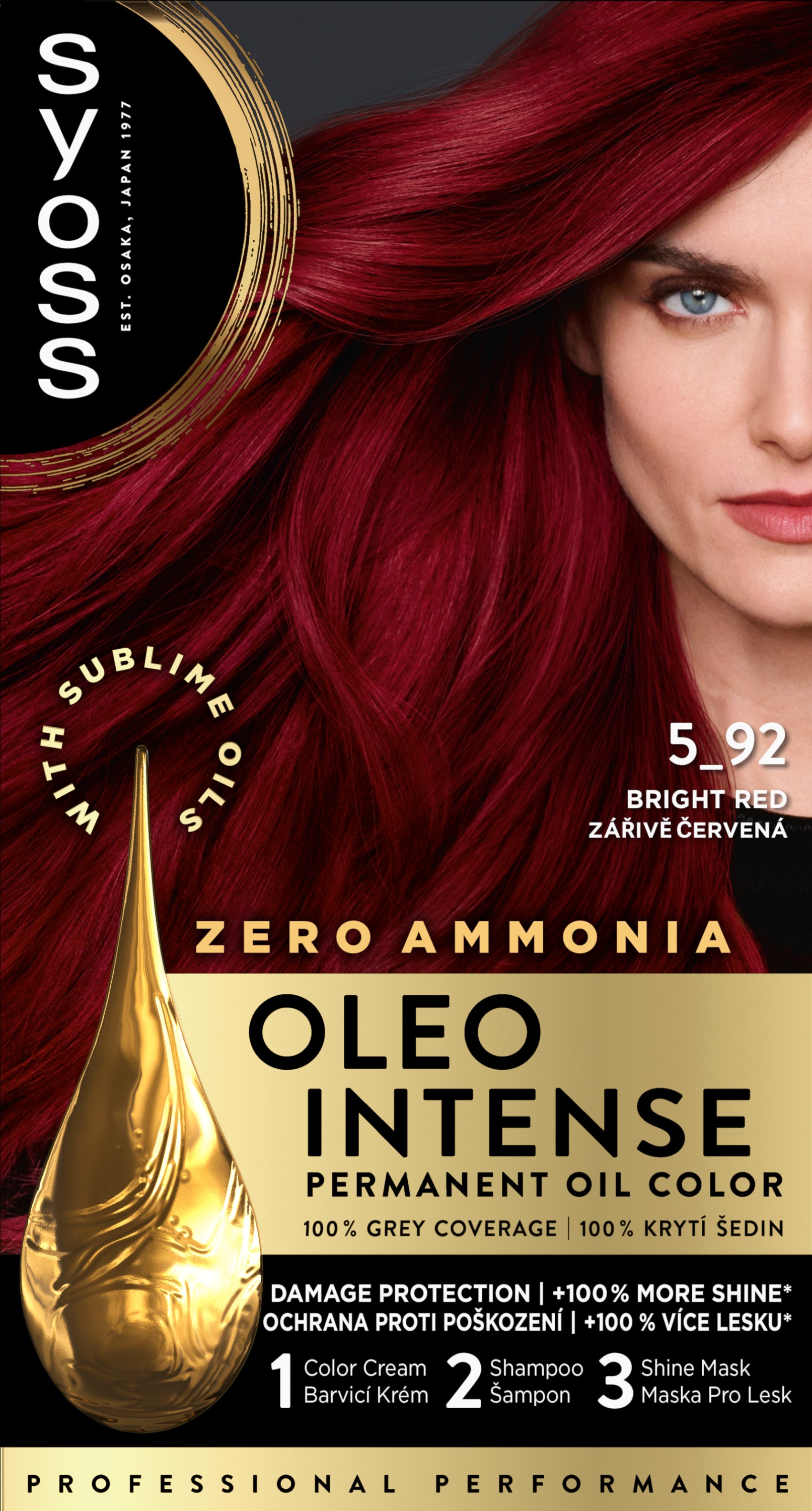 SYOSS Oleo Intense 5-92 Žiarivo červená 50 ml