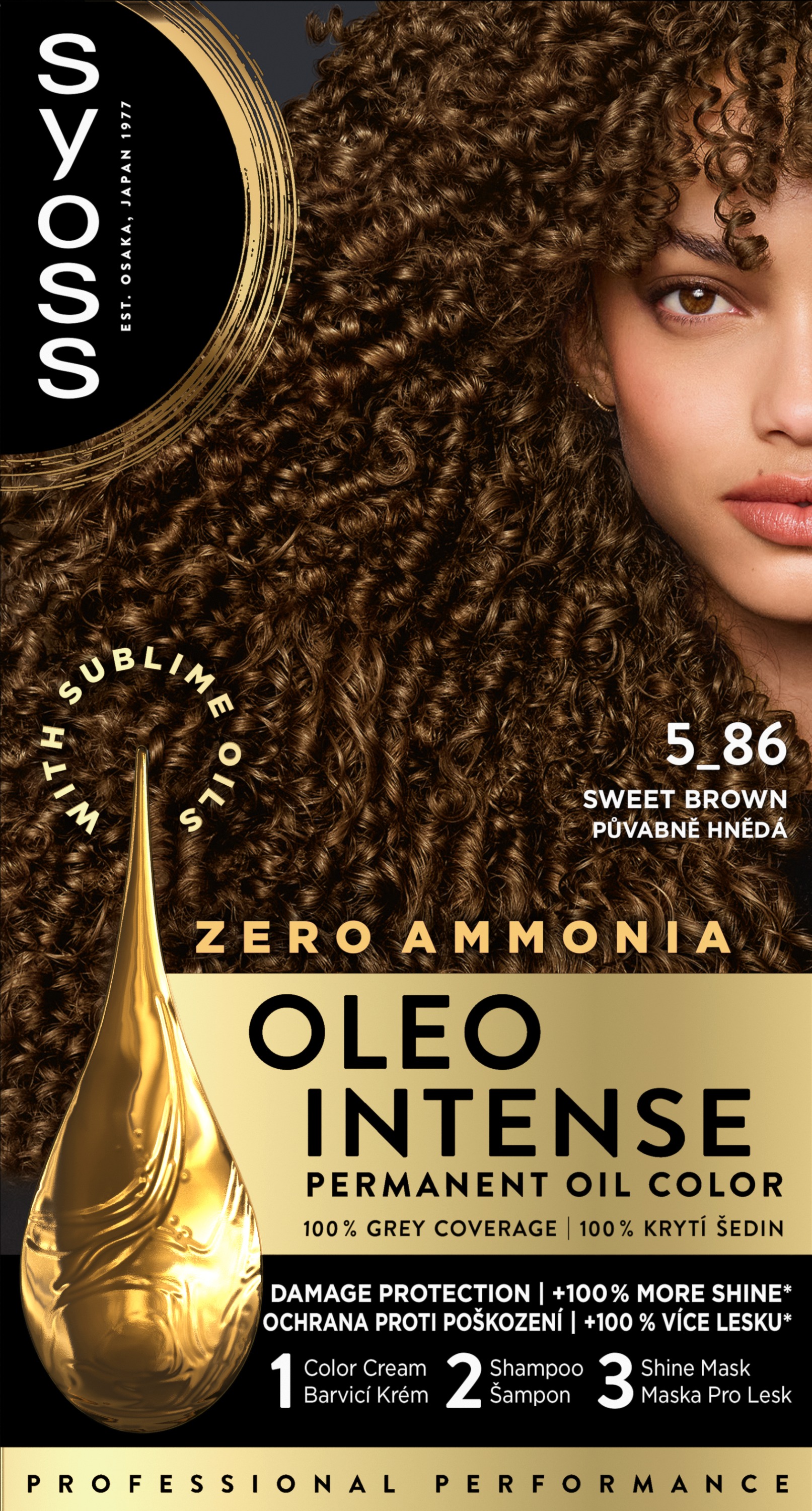 SYOSS Oleo Intense 5-86 Pôvabne hnedá 50 ml
