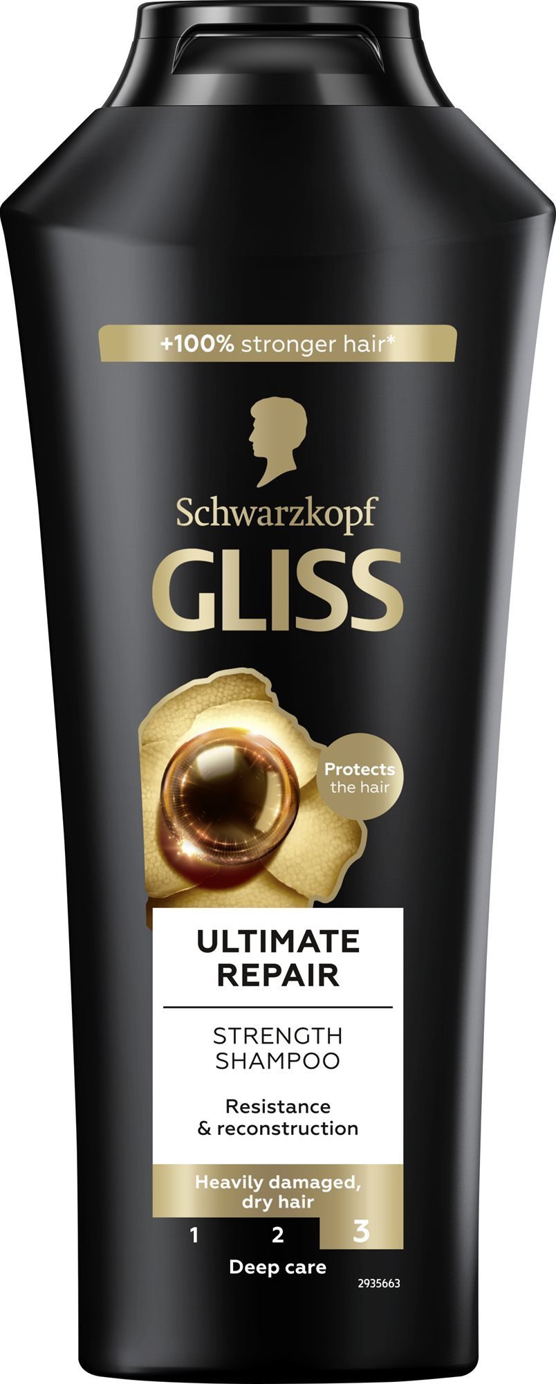 Schwarzkopf Gliss posilňujúci šampón Ultimate Repair 400 ml