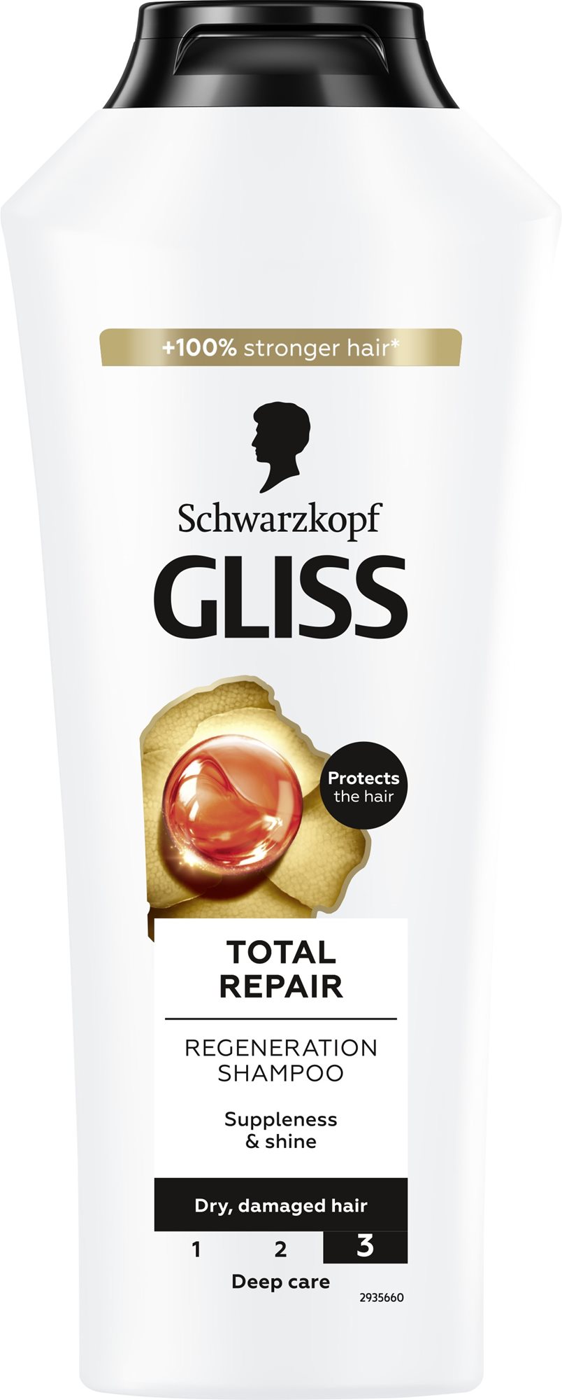 SCHWARZKOPF GLISS Total Repair šampón 400 ml